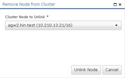 supprimer œud du cluster